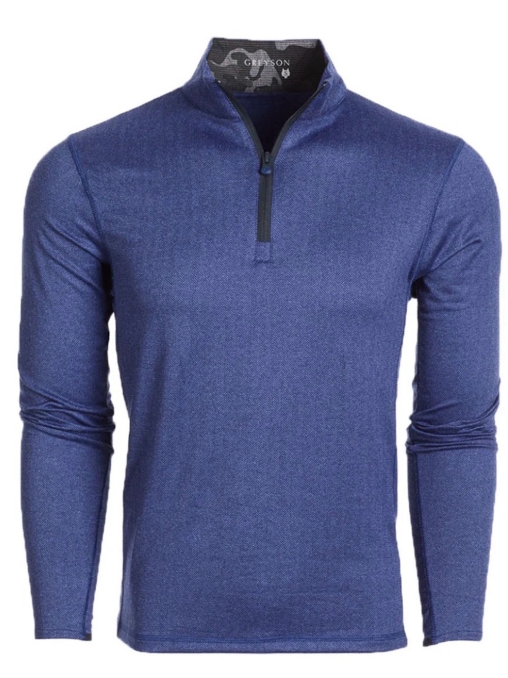 The Greyson Herringbone Tate Quarter-Zip (Style MCLSCK98)